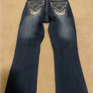 Bling bootcut jeans